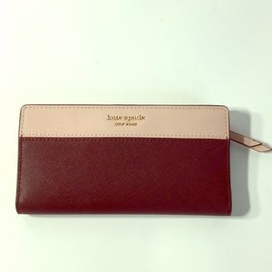 Kate spade New York wallet card holder leather